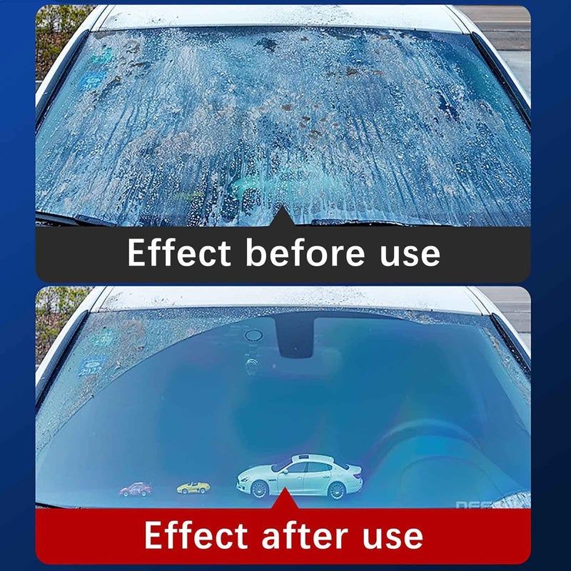 comfrt 100 Pieces Car Windshield Washer Fluid Tablets,Wiper Water Solid Wiper Glass Liquid Cleaning Supplies - Image 2