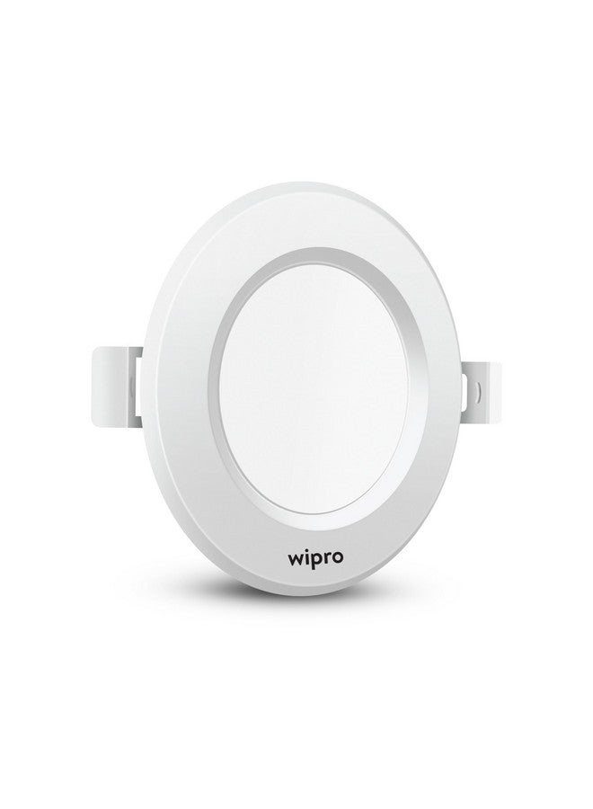 wipro polycarbonate Alpha 10W Round Downlight Junction Box|Neutral White (4000K)|Glare-Free Design |Recessed Down Light For False Ceiling|Cutout 3 Inch|Pack Of 1 - Image 2