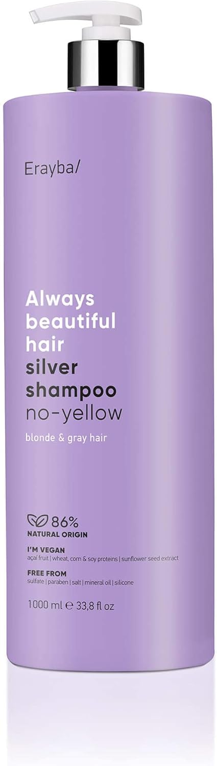 Erayba Silver No Yellow Shampoo 1000ml