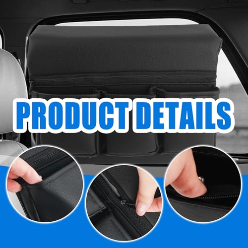 Figpade Car Armrest Storage Box for Window,Multi-Function Car Window Armrest Organizer with Multiple Storage Pockets,Arm Rest Organizer Cars Windows for Armrests and Increasing Storages - Image 4