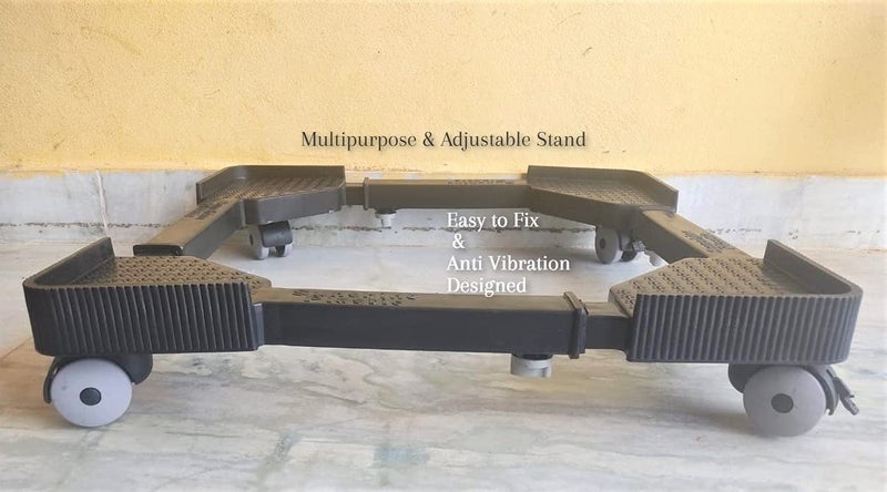 SPYLOCK Universal Front & Top Load Washing Machine Stand Trolley/Refrigerator Trolley (Low Quality) - Image 5