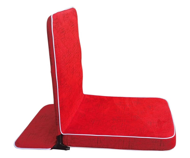 Tip Top TipTop Powder Coated Iron Meditation ChairsYoga Chairs with Back Support Sheet Red 19 x 17 x 3 Inches - Image 4