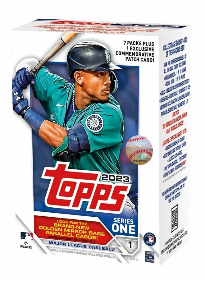Topps Topps 2023 Series 1 Baseball Value Box - 7 Packs Per Box 