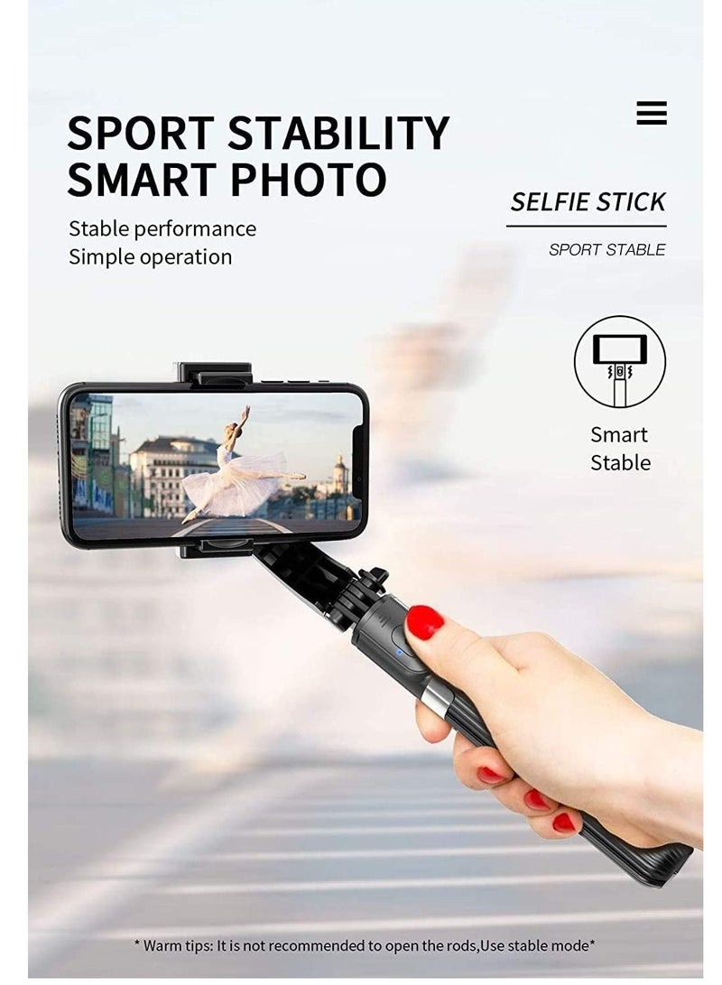 Gimbal Stabilizer for Smartphone L08 Handheld Gimbal with 360°Auto Balance Ant Shake Remote Wireless Bluetooth Selfie Stick Pan-tilt Tripod  - Image 5