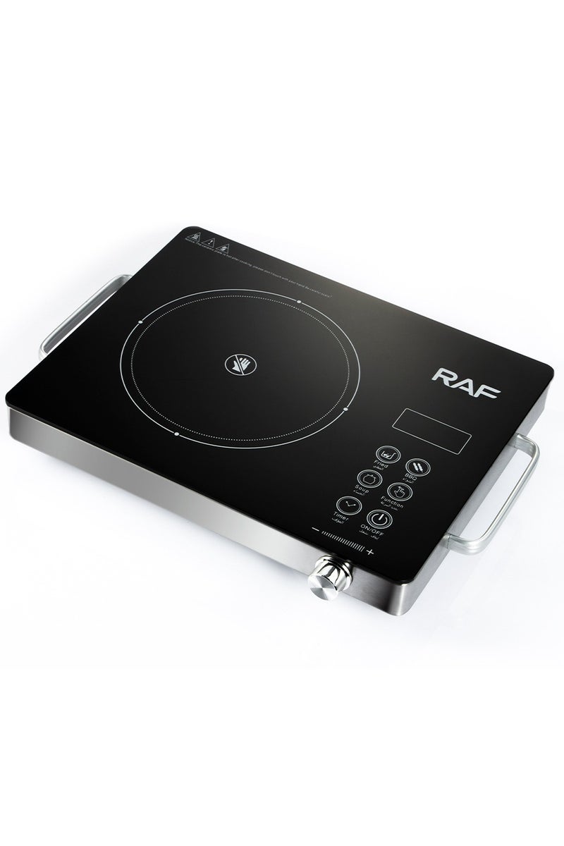 RAF Portable Induction Cooktop, 3500W Hot Plate Electric Stove Induction Burner. Temp Levels, Auto-Off, LED Display, Timer, Induction Stove Burners for Cooking - Image 3