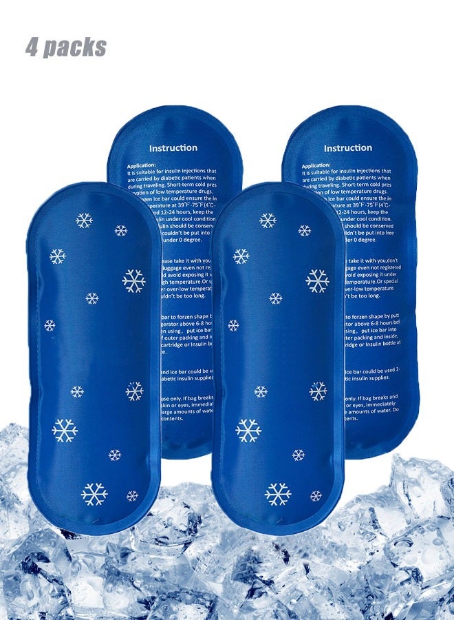 سوبر زي يوث 4 قطع من أكياس الثلج للأنسولين - Image 1