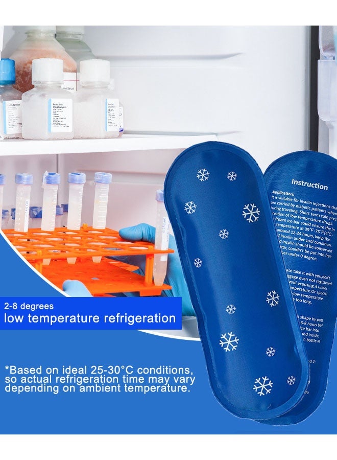 سوبر زي يوث 4 قطع من أكياس الثلج للأنسولين - Image 4