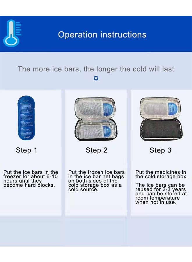 سوبر زي يوث 4 قطع من أكياس الثلج للأنسولين - Image 5