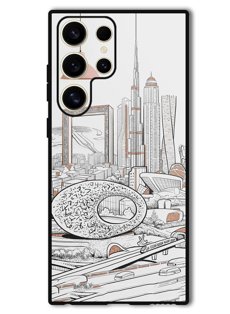 Theodor غطاء واقي مضاد للخدش ومقاوم للصدمات لجهاز سامسونج جالاكسي S24 ألترا - Image 1