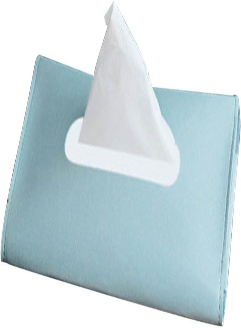 GGOOT Tissue Box Holder for Car,Auto PU Leather Tissue Box - Napkin Holder Car Storage Pouch Holder, Auto Interior Accessories, Allow Safe Driving  - Image 1