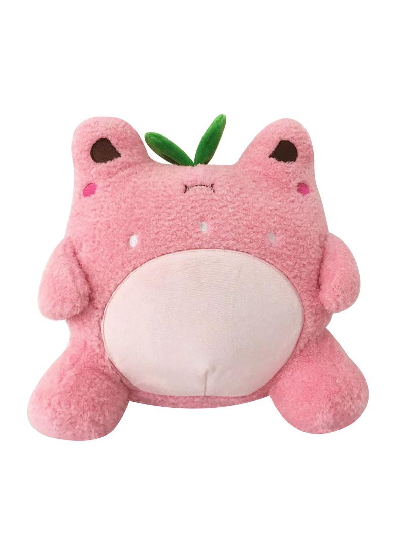 Y&D Cuddle Barn Frog Plush Toy Super Soft Kawaii Froggie Collectible Stuffed Animal Plush Toy Strawberry Frog 25Cm - Image 1