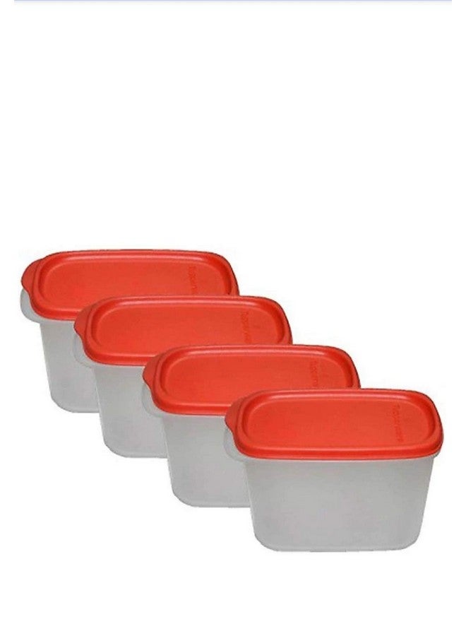 Tupperware Plastic New Smart Saver #2, 1.1 Litres, 4-Pieces - Image 4