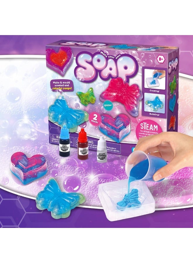 كتيكيوت مجموعة صنع الصابون للأطفال من DIY، مجموعة هدايا تعليمية وحرفية إبداعية في مجالات العلوم والتكنولوجيا والهندسة والرياضيات للأولاد والبنات - Image 2