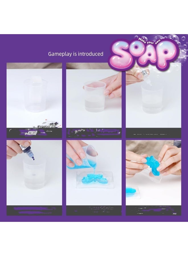 كتيكيوت مجموعة صنع الصابون للأطفال من DIY، مجموعة هدايا تعليمية وحرفية إبداعية في مجالات العلوم والتكنولوجيا والهندسة والرياضيات للأولاد والبنات - Image 4