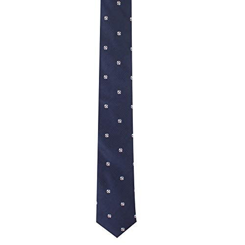 AUSCUFFLINKS Baseball Fan Skinny Tie Mens Pitcher Necktie | Base Ball Work Ties for Him | Birthday Present for Guys (Baseball) - Image 4