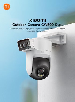 كاميرا خارجية CW500 مزدوجة، مزدوجة 2.5K Ultra-HD كشف الذكاء الاصطناعي شريحة الأمان Wi-Fi 6 - MJSXJ08HL بيضاء - view 2