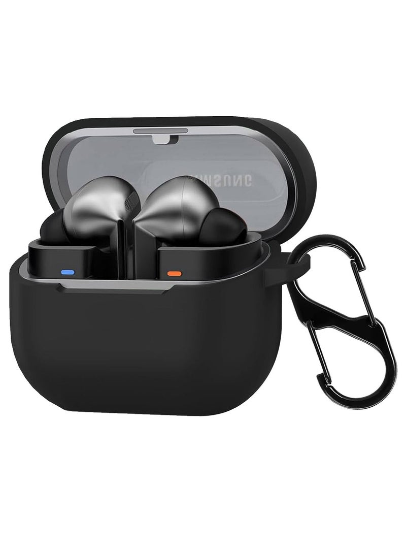 CATANES ( for Galaxy Buds 3 Pro / Buds 3 ) Case, Premium Silicone Case with Carabiner Shockproof Soft Silicone Protective Case for Men,Women - Image 1