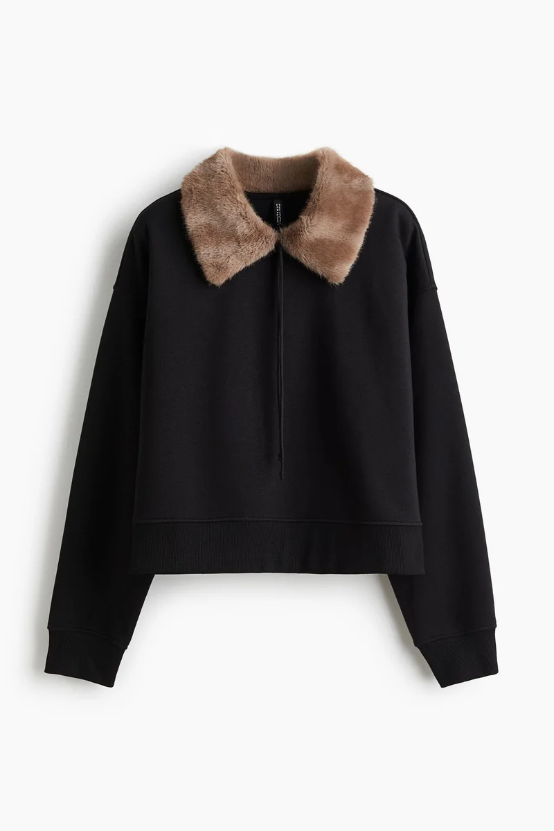 H&M Collared sweatshirt
