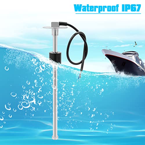 ARTILAURA 0-190 ohm Fuel Sending Unit 12"(300mm) Stainless Steel Water Fuel Gas Tank Level Sender for Boat Marine AUTO Car Truck Vehicle - Image 4