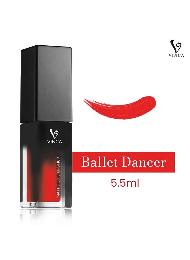 VINCA Matt Liquid Lipstick Ballet Dancer 20 5.5Ml - Image 2