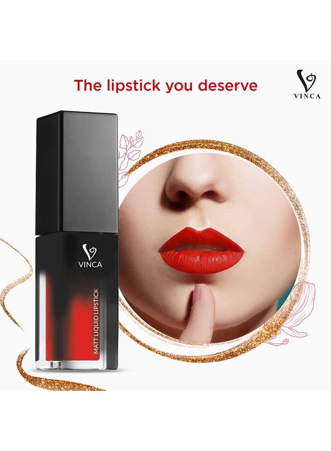 VINCA Matt Liquid Lipstick Ballet Dancer 20 5.5Ml - Image 4