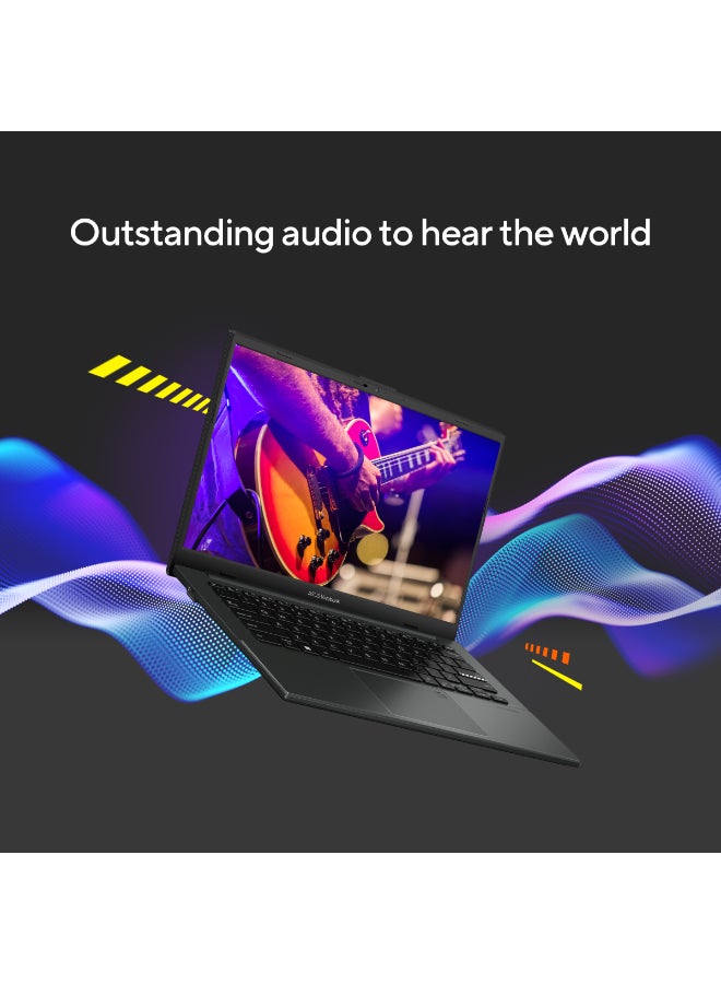 ASUS Vivobook Go 14 Laptop With 14-Inch Display,R5/8GB/512GB M.2 NVMe™ PCIe® 3.0 SSD/AMD Radeon™ Graphics/Windows 11 Home Mixed Black - Image 5