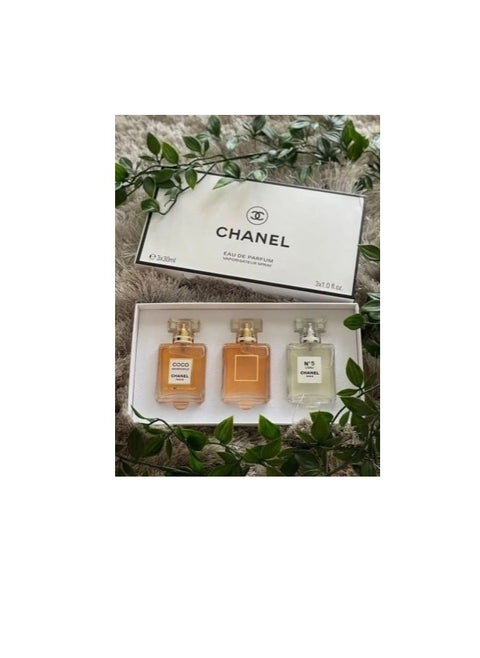 Chanel perfume set 3 x 30 ml