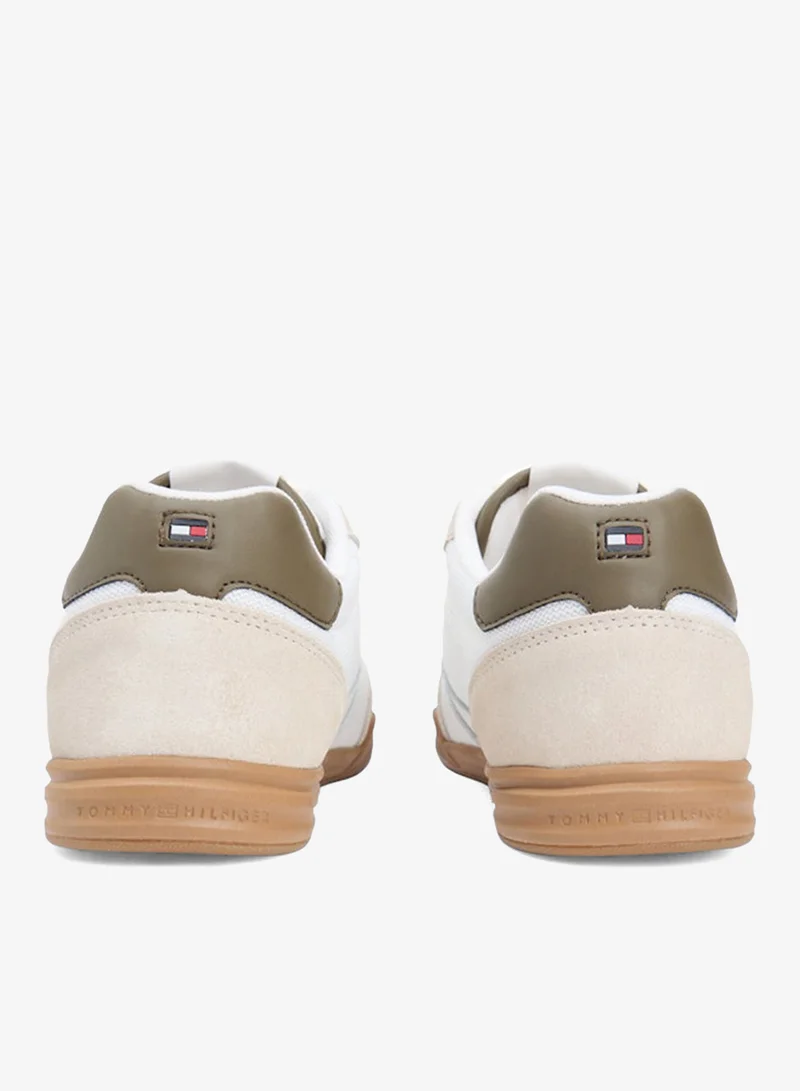 Tommy Hilfiger  Mixed Texture Cupsole Sneakers With Leather for Men | Best Price UAE
