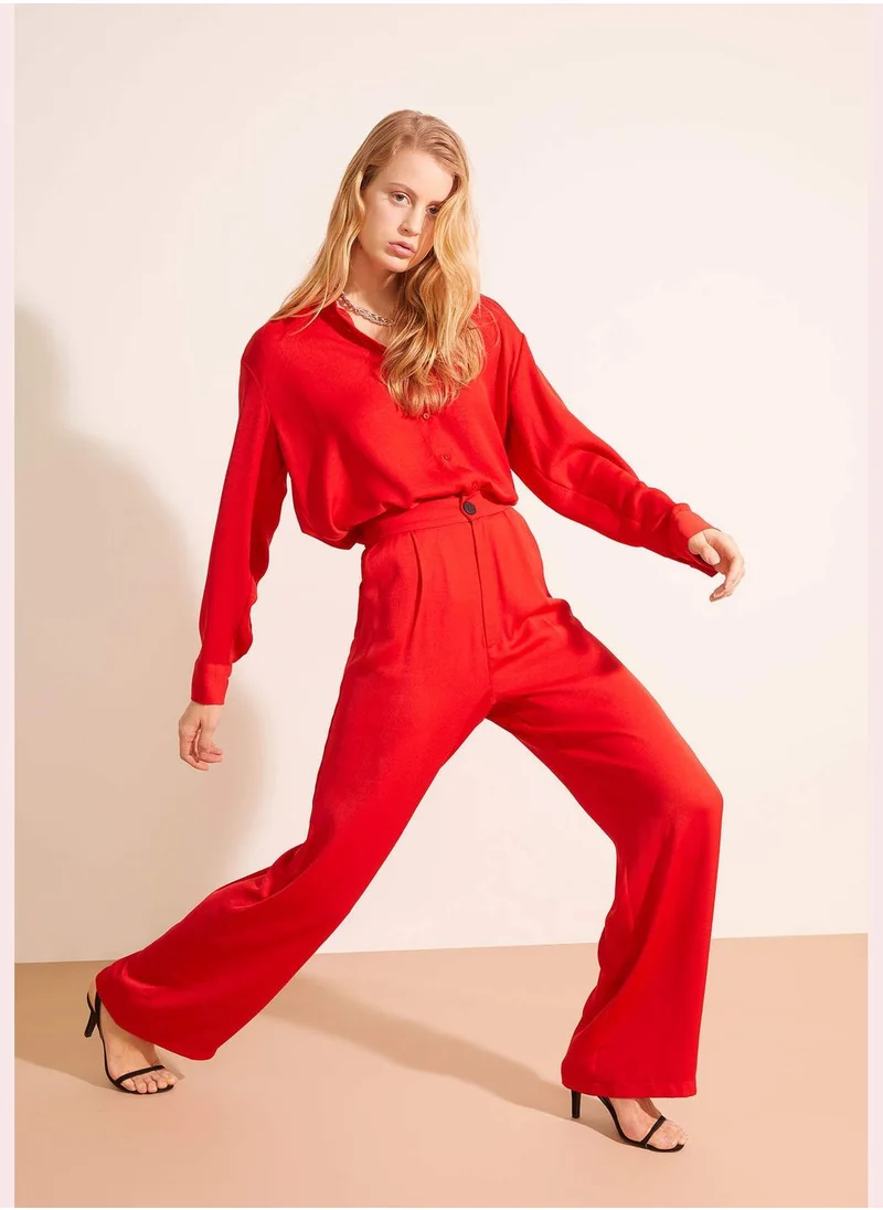 DeFacto High Waisted Culotte Trousers