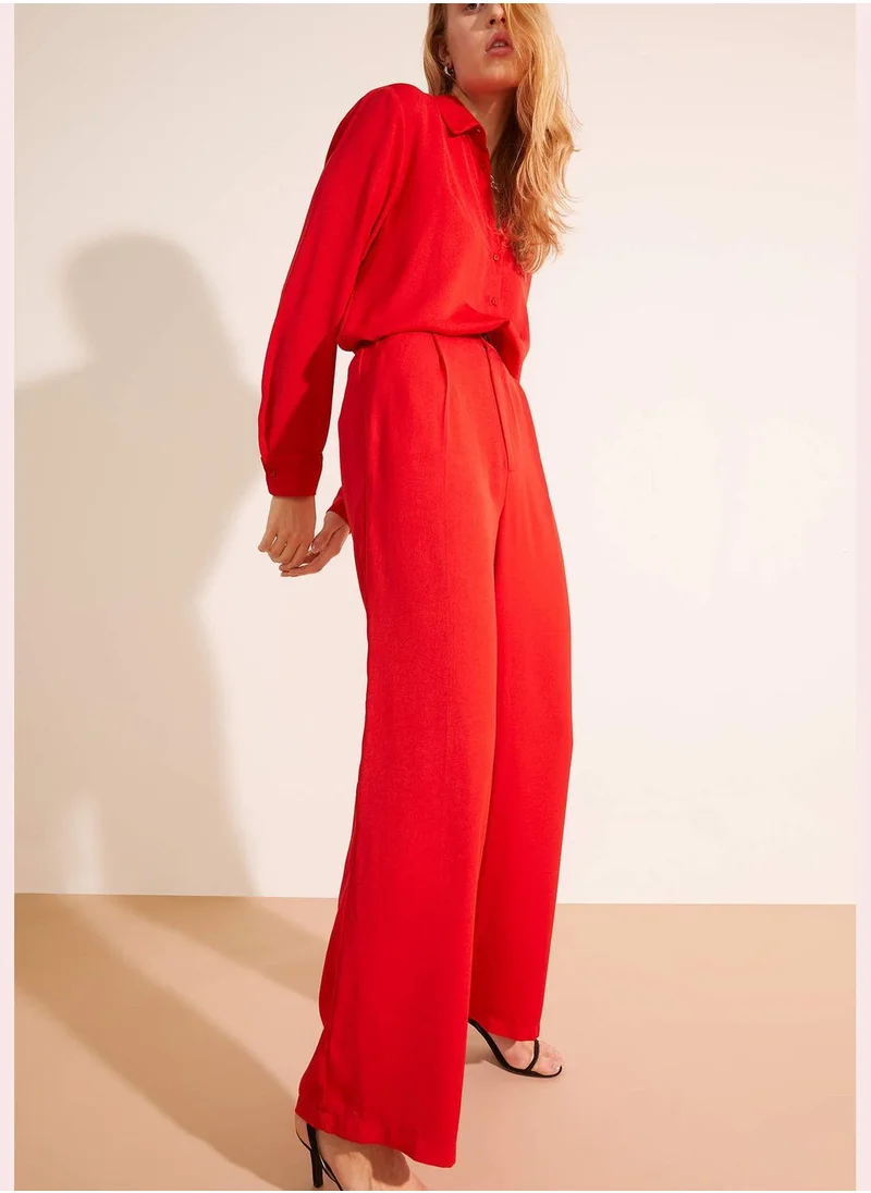DeFacto High Waisted Culotte Trousers