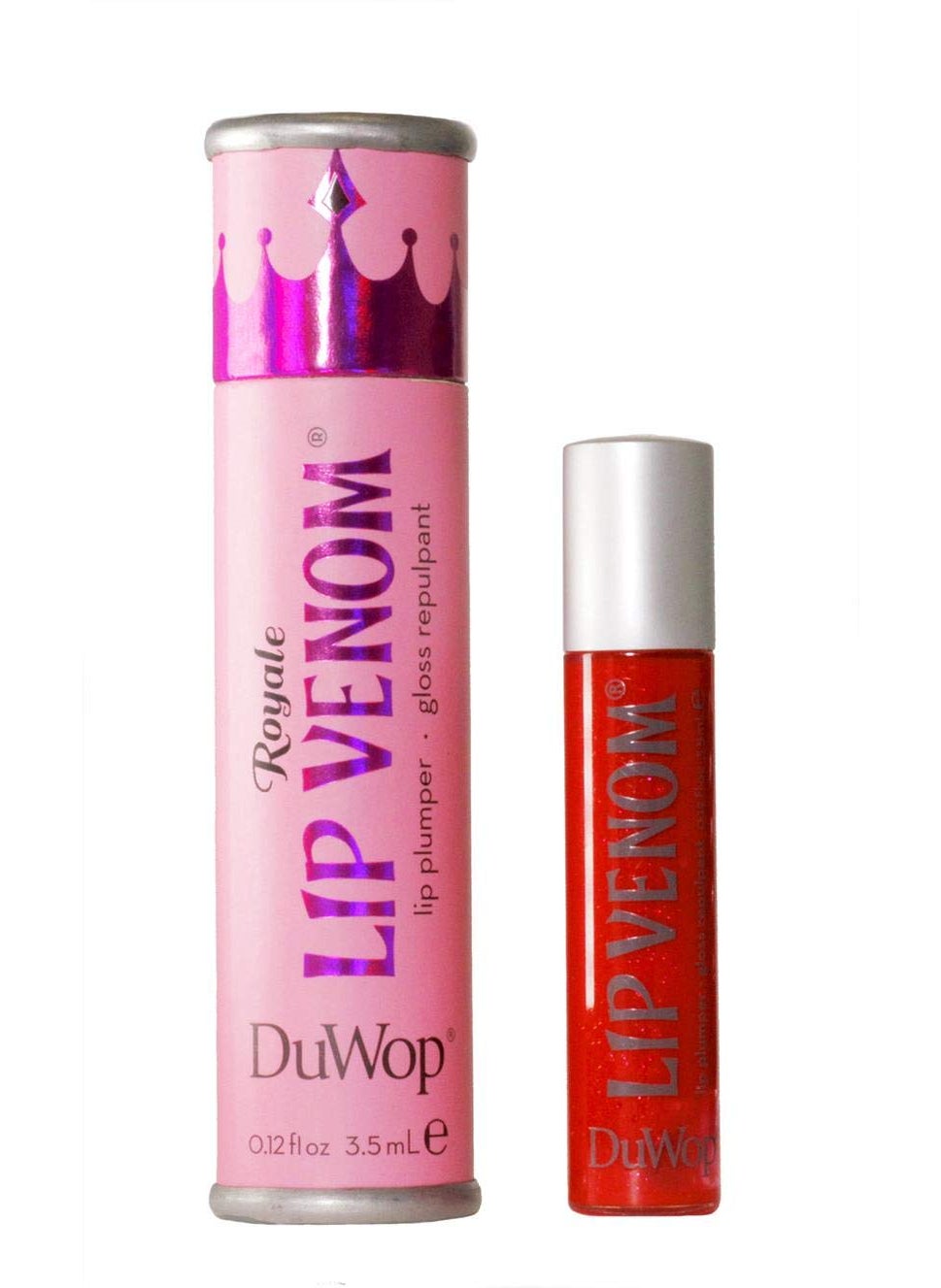 DuWop DuWop Lip Venom Lip Plumping Balm  Venom Royale with Red Tint 