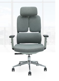 KARNAK Ergonomic Office Computer Chair Recliner with Adaptive Lumbar Support Adjustable Headrest Swivel Rolling Desk Chair Task Chairs 90°-120° Tilt Function Adjustable Height,One Size,Black