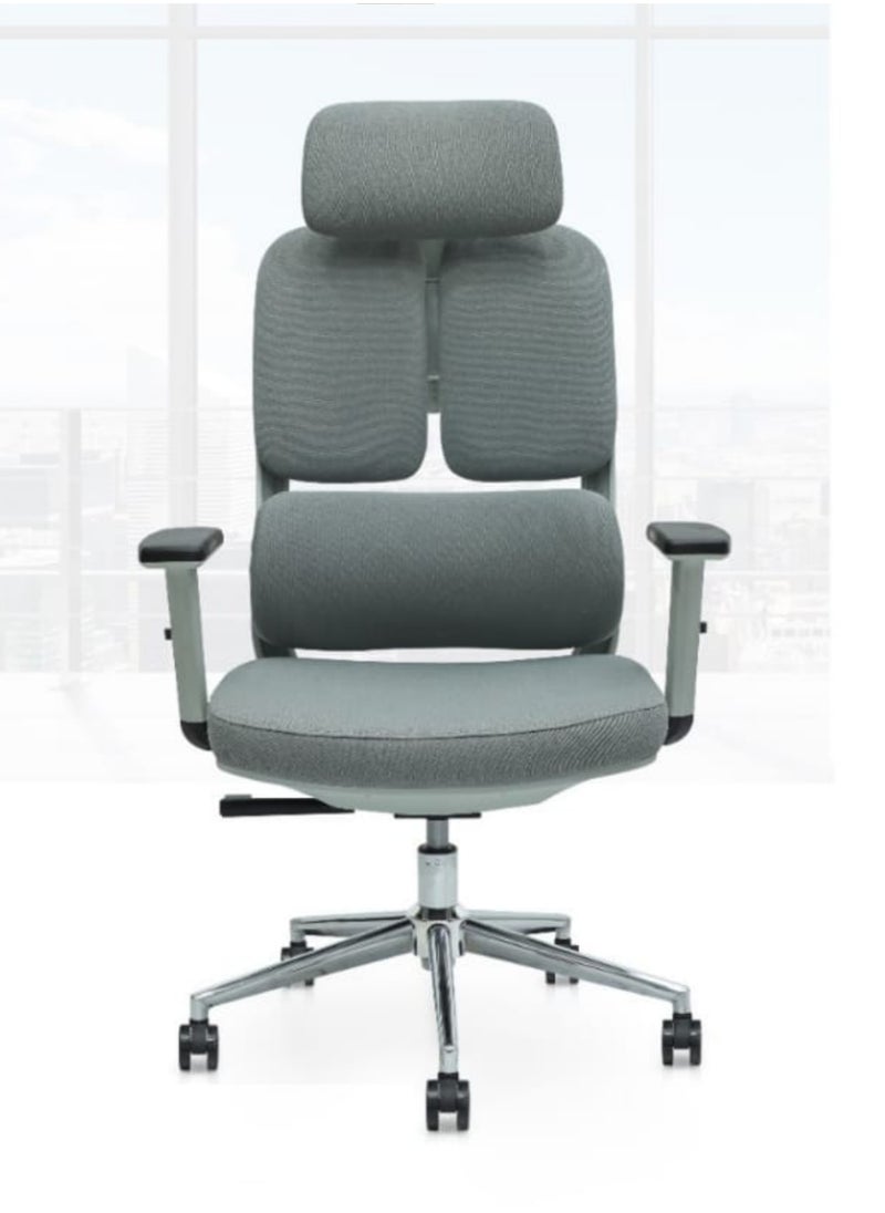 KARNAK KARNAK Ergonomic Office Computer Chair Recliner with Adaptive Lumbar Support Adjustable Headrest Swivel Rolling Desk Chair Task Chairs 90°-120° Tilt Function Adjustable Height,One Size,Black  - Image 1