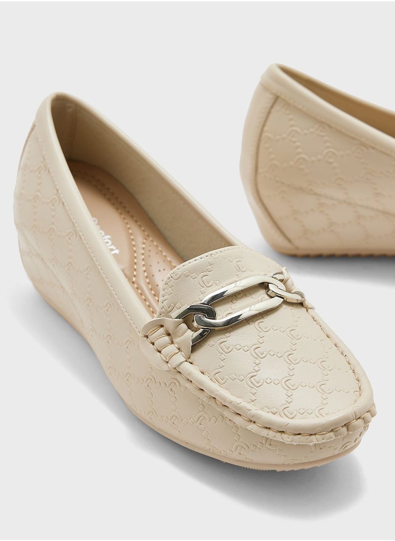 Le Confort - Round Shape Flat Moccasins - Image 1