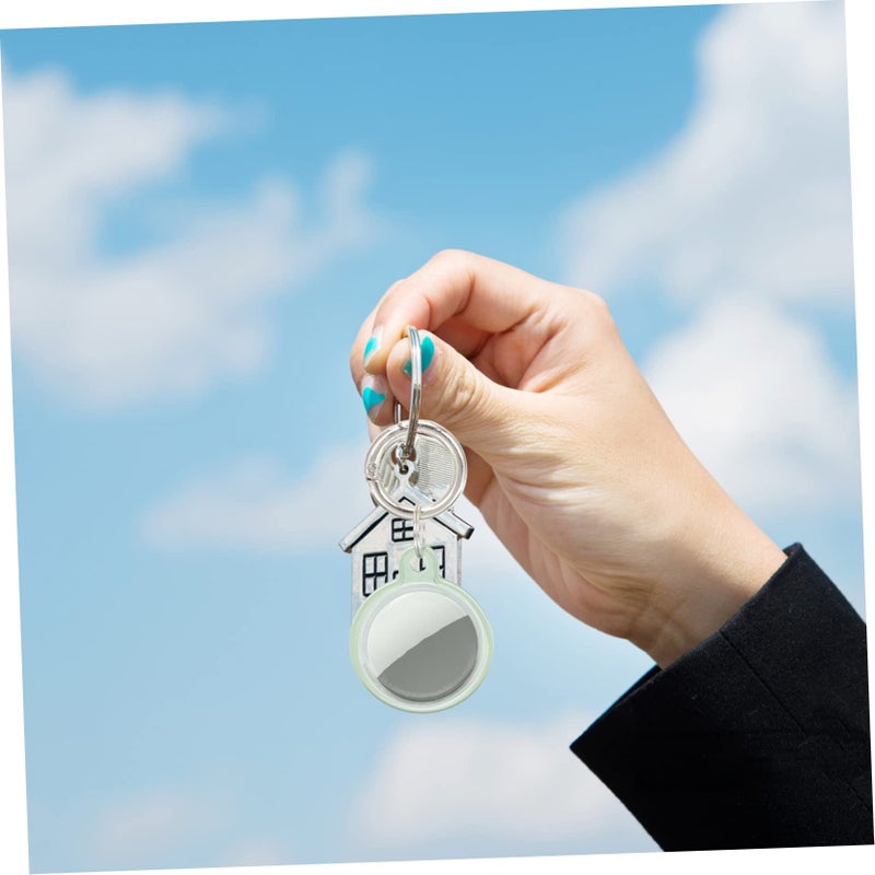 8 Pcs Pet Tracker Protective TPU Covers Assorted Color 8x4cm Car Key Tracking Device Case - Image 3