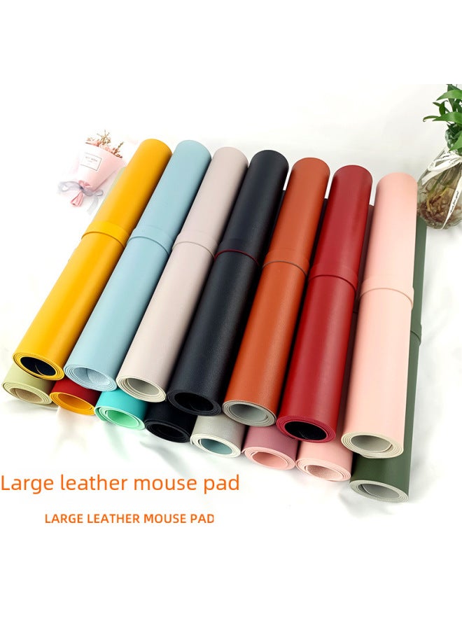 Digital Computer Mouse Pad Anime Style Kawaii Cartoon Mousepad Cute Mouse Mat Non-slip Rubber Base-Color:600*1200mm (including Strap)-Pattern:Double Sided = Purple + Pink