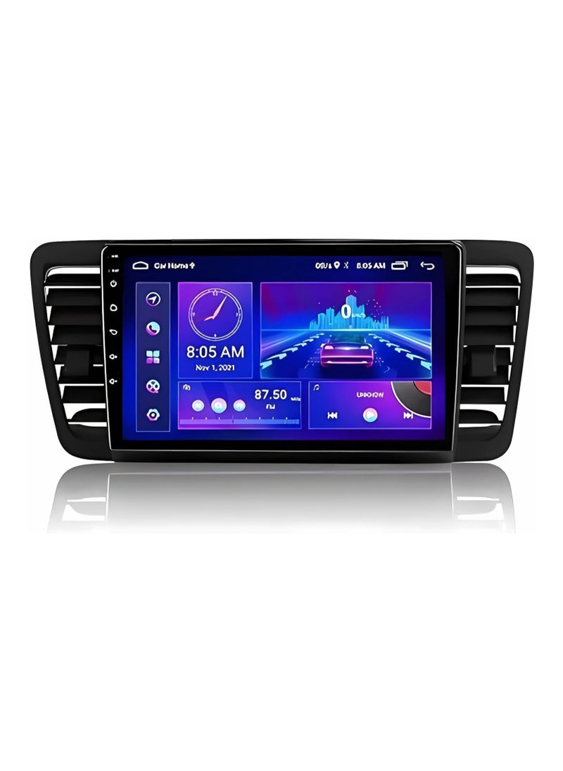 SHEZA STAR - Android Car Stereo for Subaru Legacy Outback 2004 2005 2006 2007 2008 2009 4GB RAM 64GB ROM 9 Inch Support Apple Carplay, MirrorLink WiFi BT, IPS Touch Screen with AHD Camera Included - Image 1
