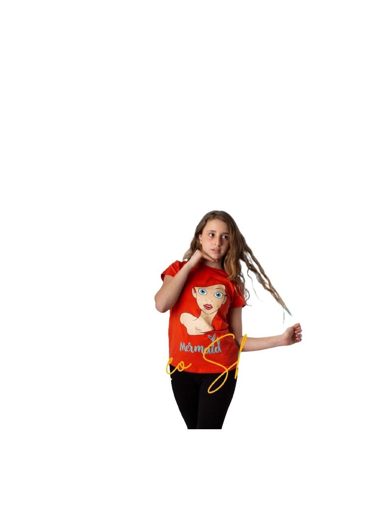 Summer girls' T-shirt 