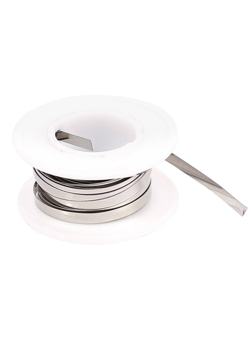uxcell Generic 3Meter 10Ft 02x3mm Nichrome Flat Heater Wire for Heating Elements  - Image 2