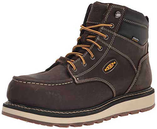 KEEN Utility أحذية العمل KEEN Utility للرجال Cincinnati 6 ببطانة مقاومة للماء وقدم مركبة - Image 1