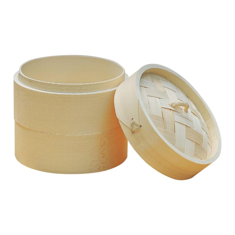 Medium Size Compact Food Steamer Basket With Lid For Bao Buns Camping And Outdoor Cooking - Image 2