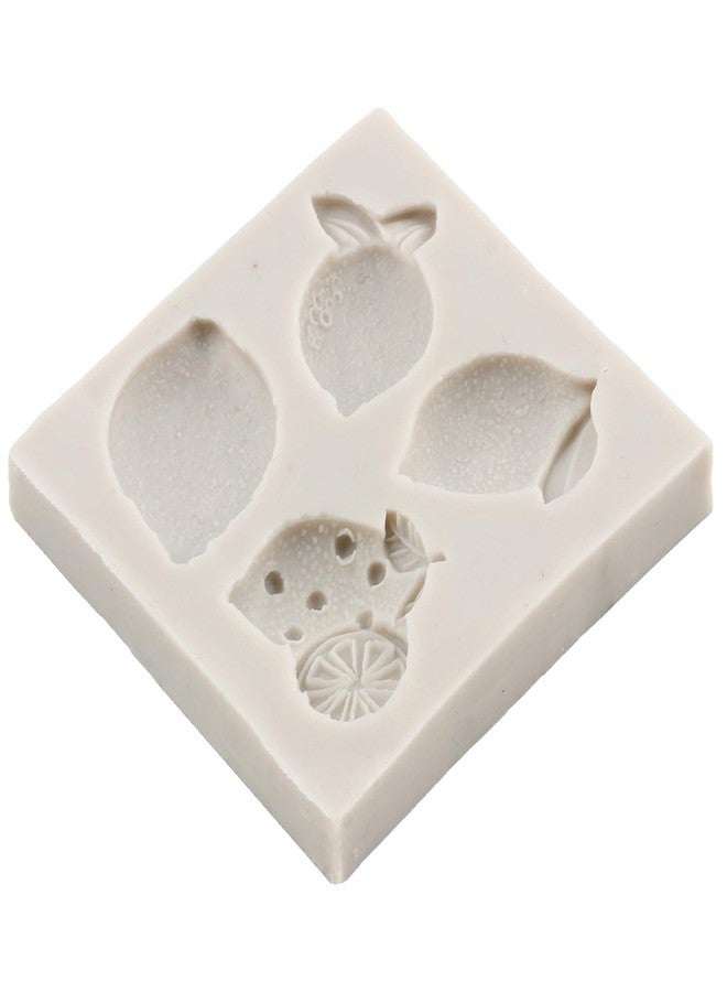 YANQINMS Lemon Fondant Molds Summer Fruit Lemon Silicone Candy Chocolate Mold For Sugar Cake Decorating Cupcake Topper Gum Paste Polymer Clay - Image 4