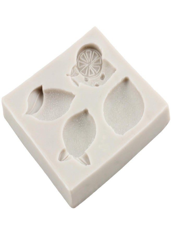 YANQINMS Lemon Fondant Molds Summer Fruit Lemon Silicone Candy Chocolate Mold For Sugar Cake Decorating Cupcake Topper Gum Paste Polymer Clay - Image 5