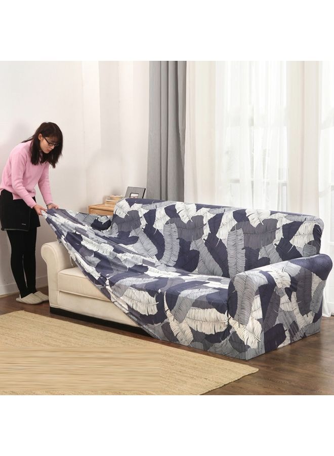 NIBEMINENT Slip-resistant Sectional Elastic Full Couch Cover Multicolour - Image 1