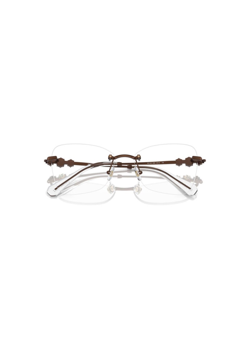 SWAROVSKI Swarovski Woman Butterfly  Eyeglasses- Sk 1014 - Lense Size:53Mm - Light Brown - Image 5