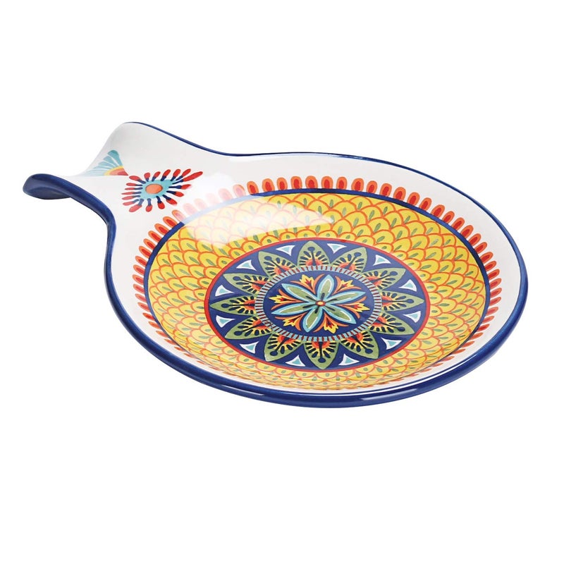 Bico Havana Ceramic Spoon Rest for Stove Top Kitchen Counter House Warming Gift Dishwasher Safe