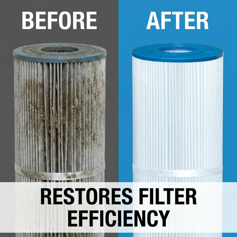 Black Diamond Stoneworks Ultimate Spa Filter Cleaner Fast-Acting Spray. Instant clean for Hot Tub & Pool Filters leaving behind no sticky residue. Prolongs filter life and pool equipment. No soaking. (1-Gallon) - Image 4