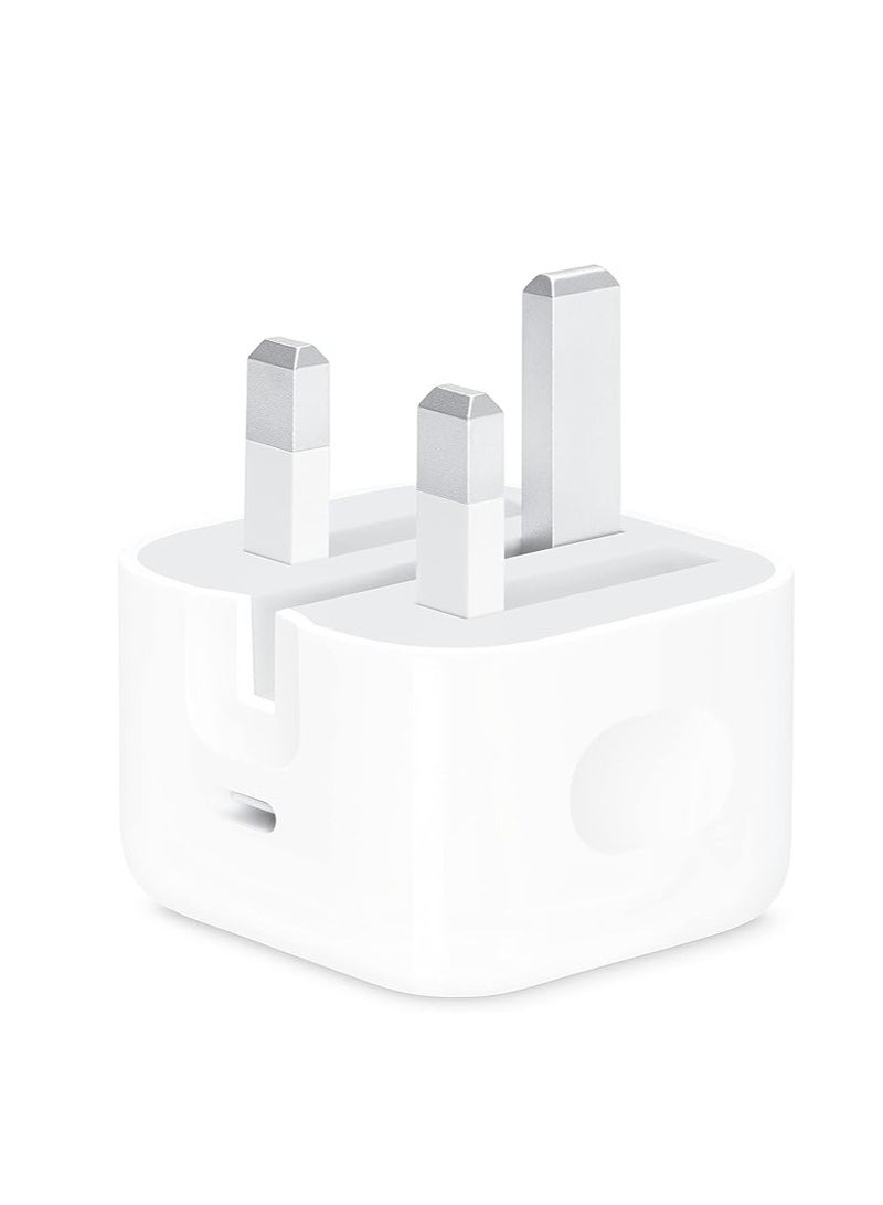 20W USB-C Power Adapter White - Image 1