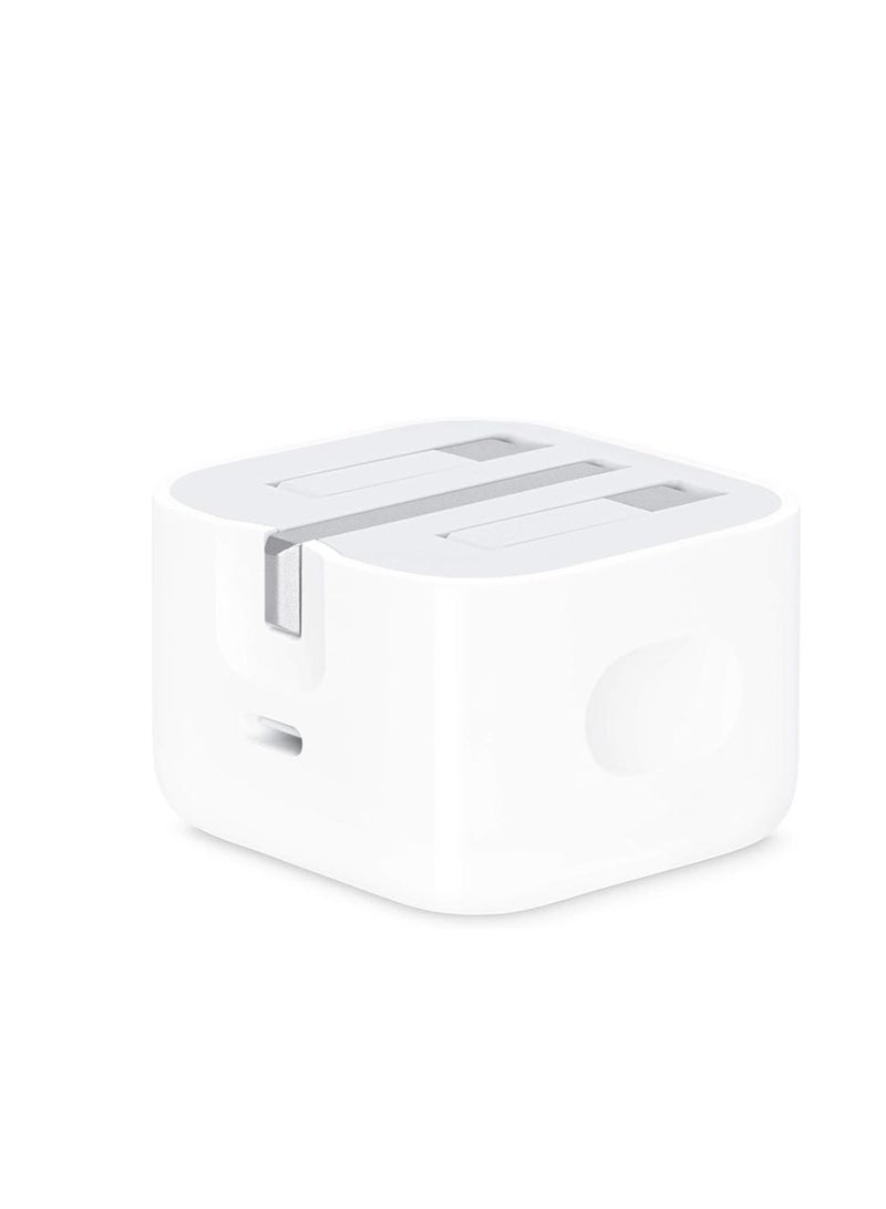 20W USB-C Power Adapter White - Image 2