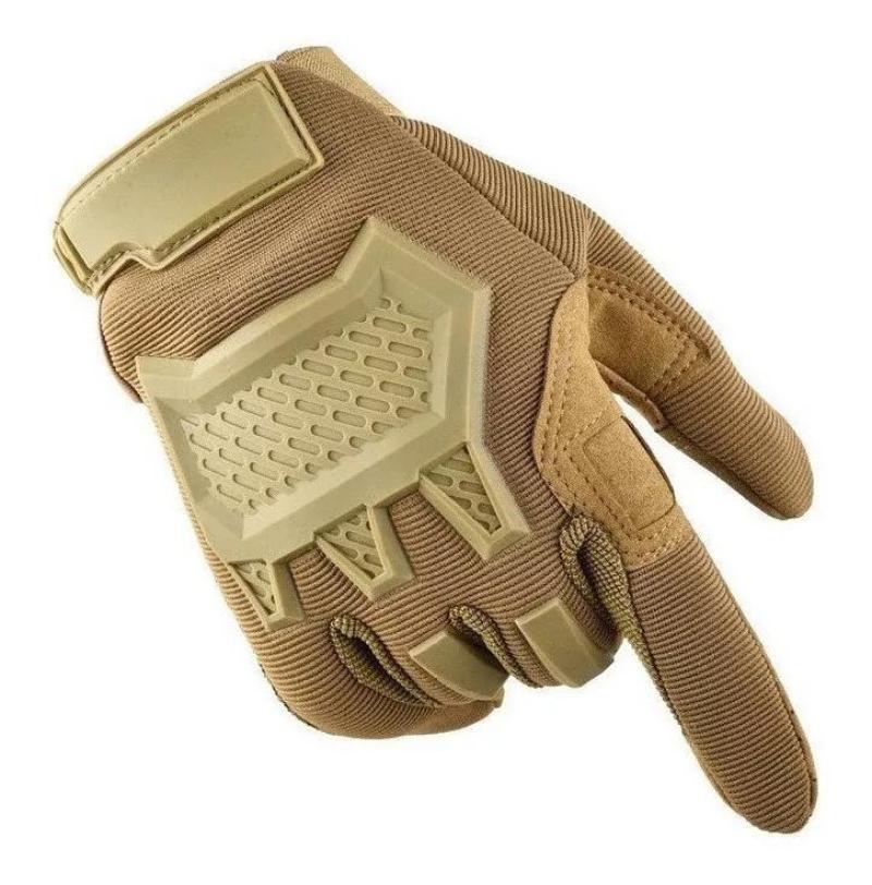 Motorcycle Gloves XL Khaki Ultra-fine Fiber Durable - Lightweight Soft-touch Thermal Protection Retro Style Gloves for Dynamic Motorcycling & Outdoor Activities - Image 1
